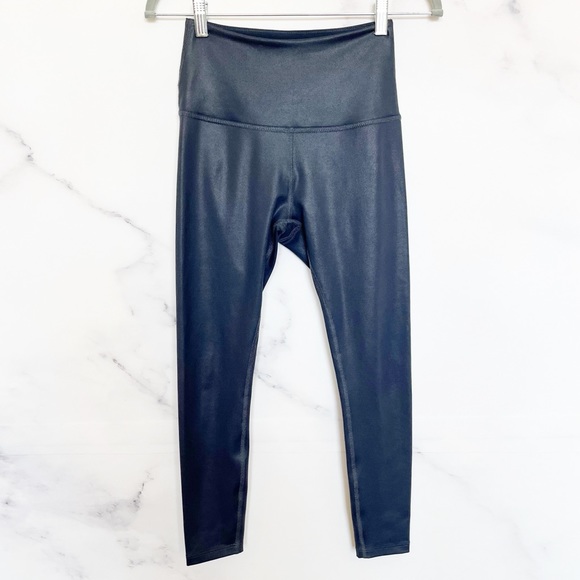 Beyond Yoga Pants & Jumpsuits Beyond Yoga Lux High Waisted Shiny